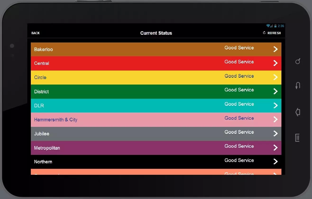 London Tube Status截图1