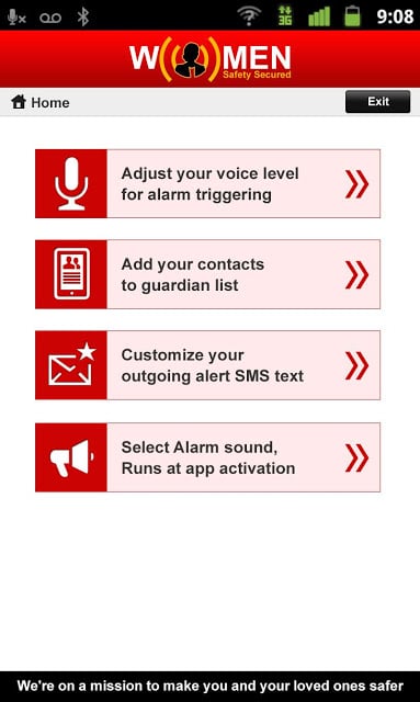 Women Safety Secured (FREE)截图2