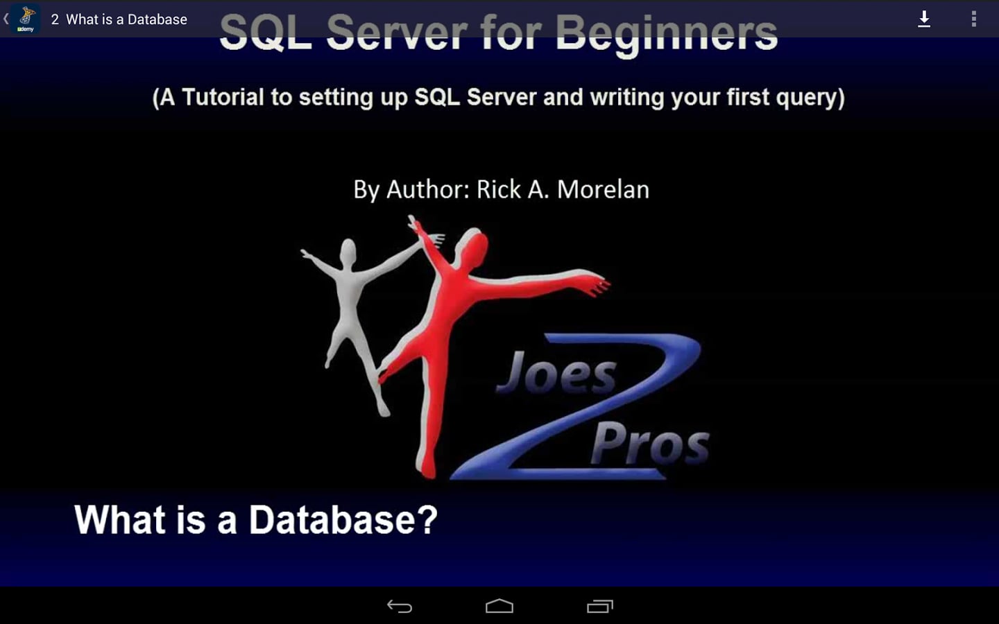 Beginners SQL Tutorials截图6