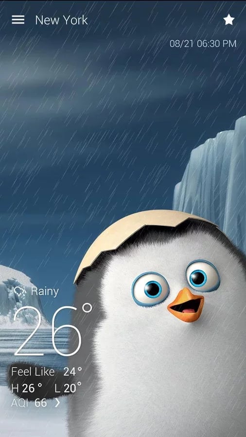 MG Penguins GO Weather E...截图3