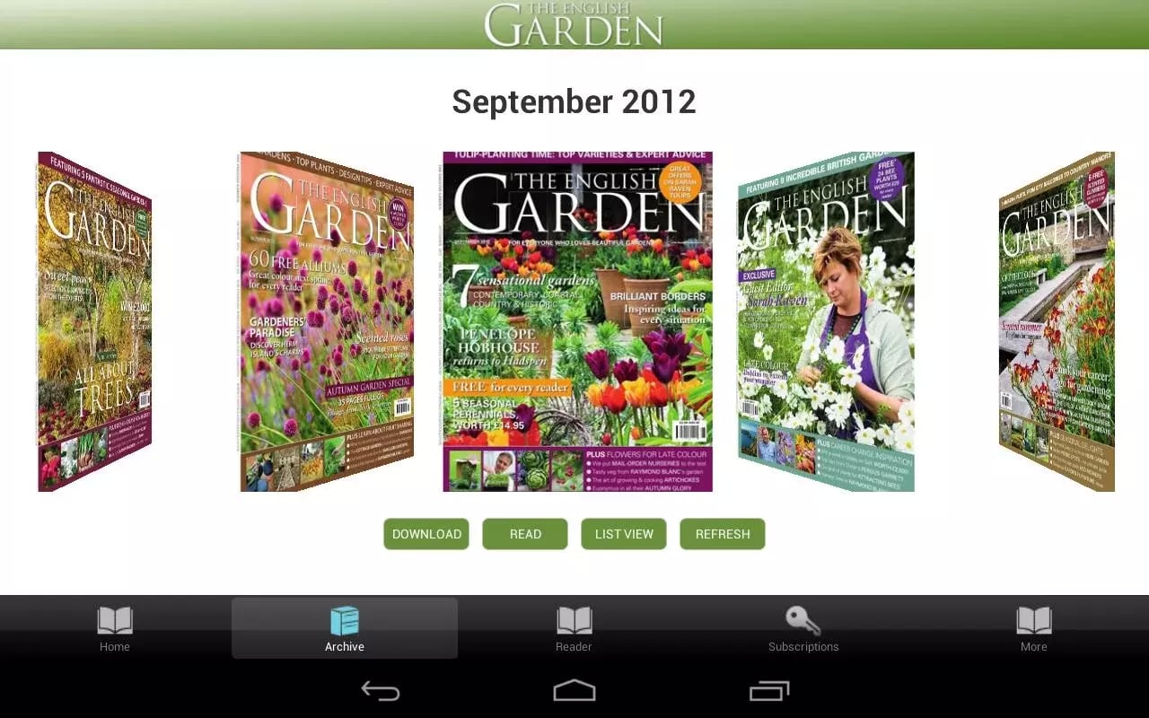 The English Garden Magaz...截图4