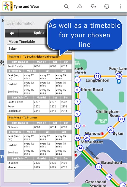 Tyne and Wear Metro Free截图2