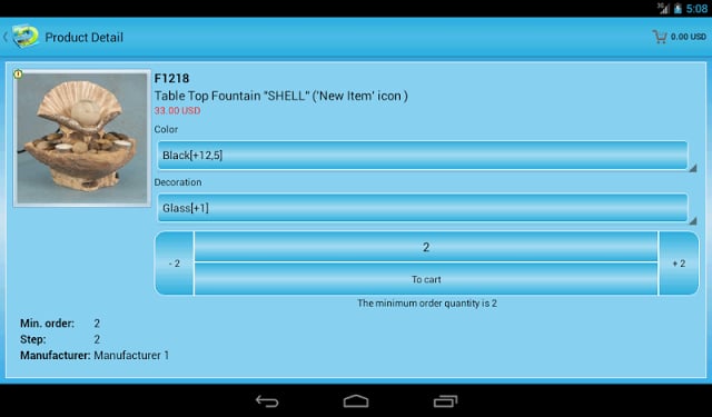 Product Catalog Demo截图3