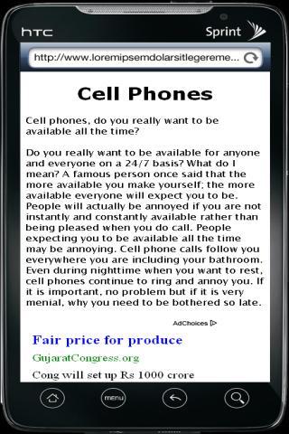 Cell Phone截图1