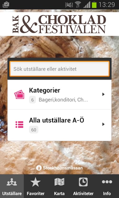 Bak- &amp; Chokladfestivalen截图1