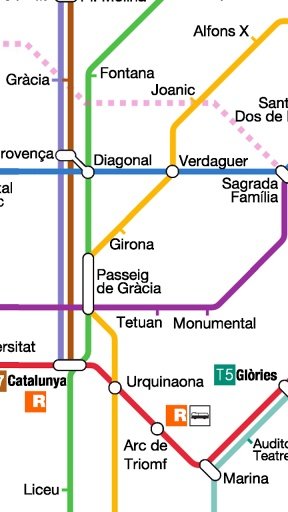 Barcelona Metro Map截图1