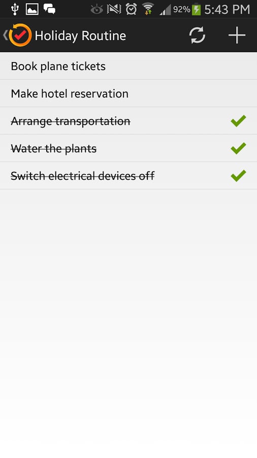 Routine Tasks截图3