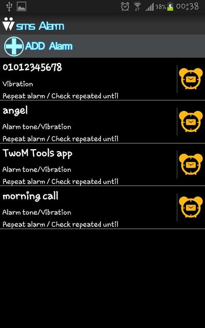 SMS Alarm(Important MSG)截图3