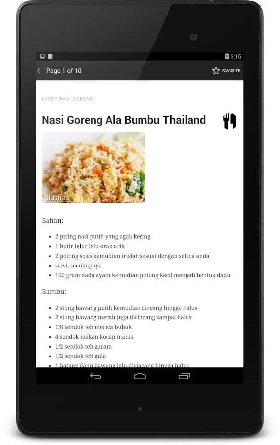 50+ Resep Nasi Goreng截图1