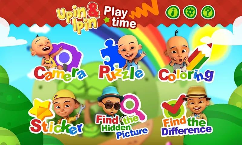 Upin&amp;Ipin Playtime截图2