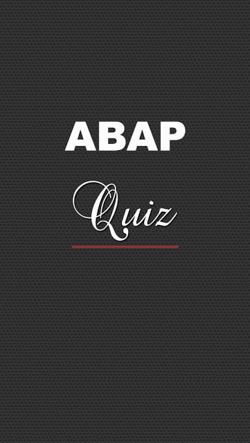 ABAP Quiz截图8