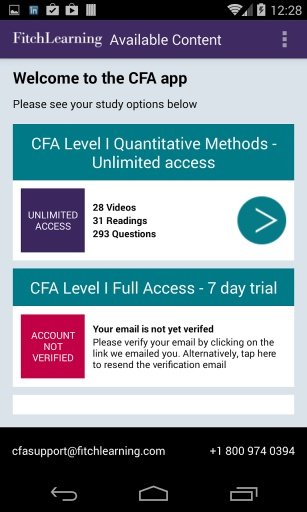 Exam Prep App - CFA截图6