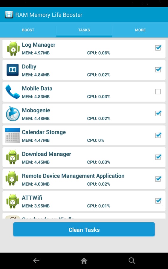 RAM Memory Life Booster截图2