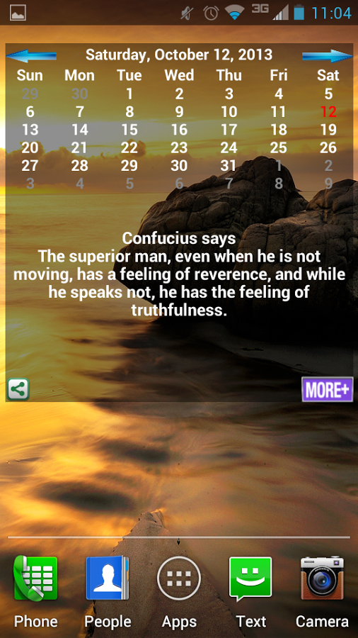 Confucius Calendar截图3