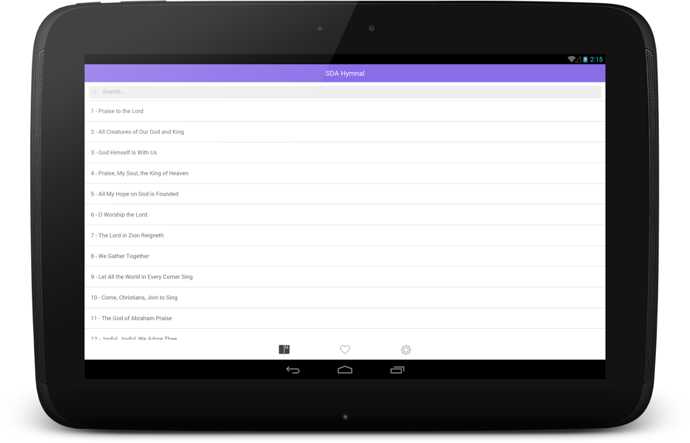 SDA Hymnal截图1