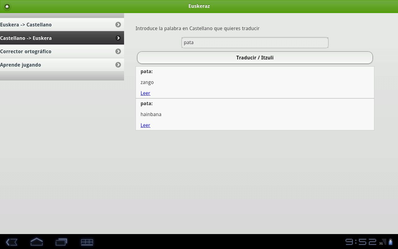 Euskeraz ikasi tablet edition截图1