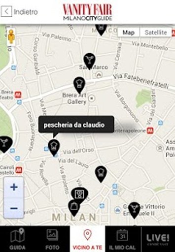 Vanity Fair Milano City Guide截图1