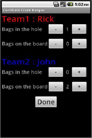 Cornhole Score Keeper截图2