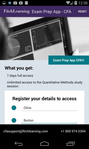 Exam Prep App - CFA截图5