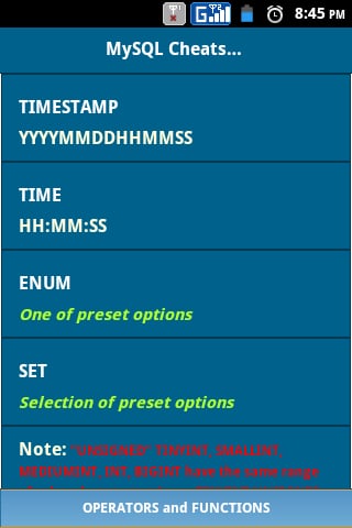 MySQL Cheatsheet截图8