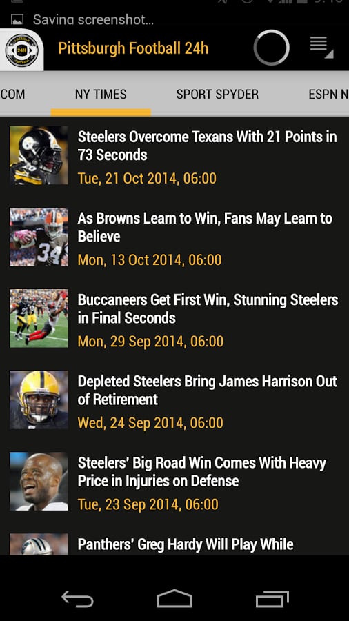 Pittsburgh Football 24h截图6