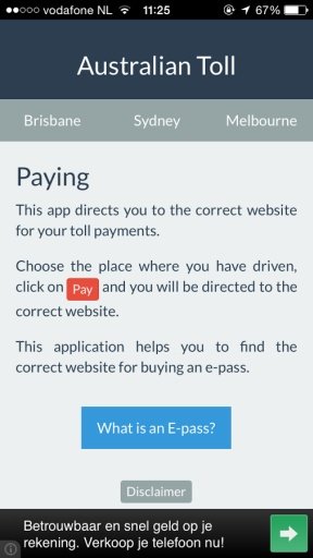 Australian Toll截图5