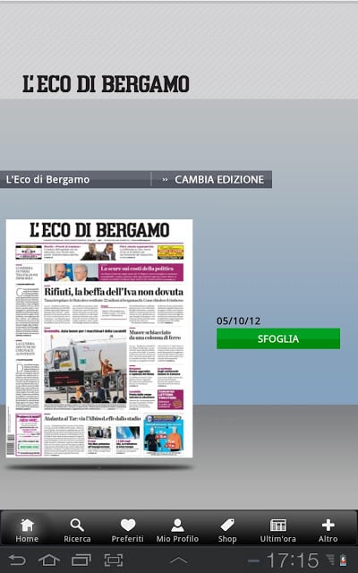 L'Eco di Bergamo截图1