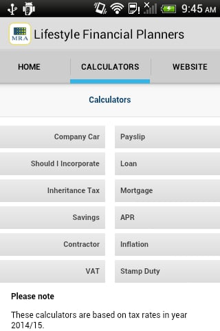 Lifestyle Financial Plan...截图2