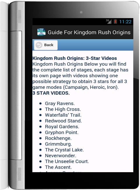 Guide For Kingdom Rush O...截图2