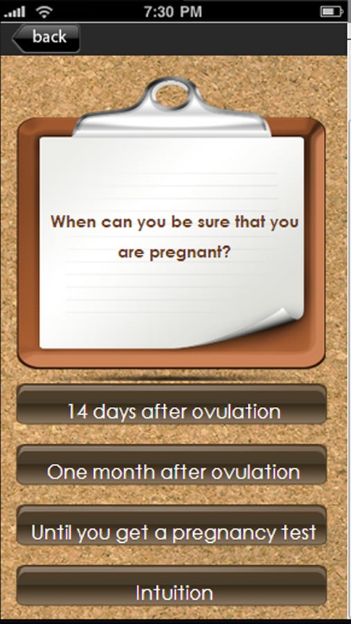 Pregnancy Quiz截图2