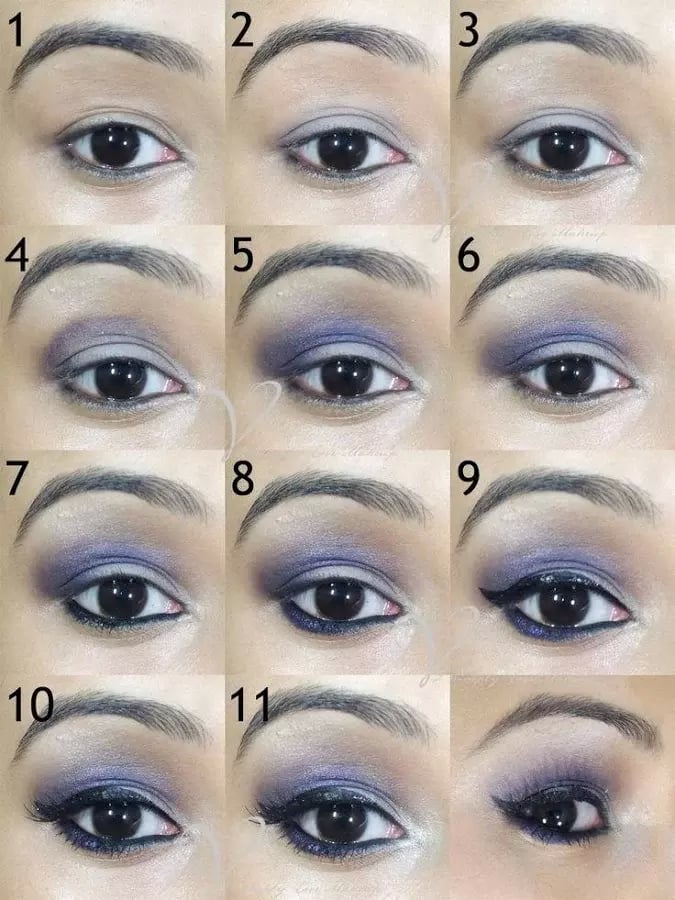 Eyes Makeup Steps截图3