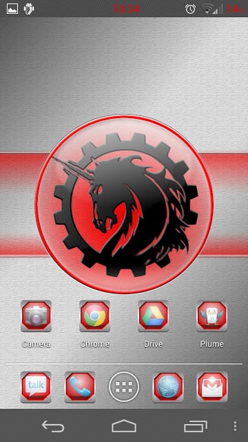 Red Framed Icons Free截图2