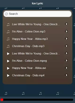 Ice Lyric截图1