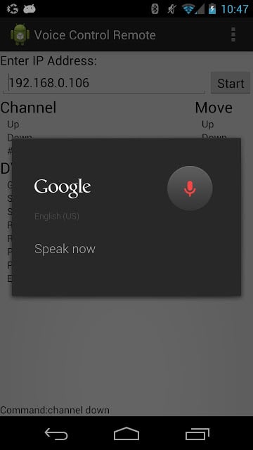 Voice Control Remote截图2