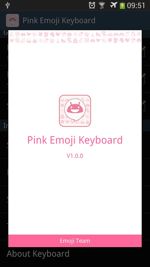Greek Emoji Keyboard截图5