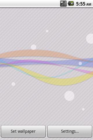 Rainbow Stream Live Wall...截图1