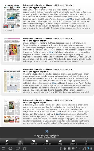 La Provincia di Lecco截图4