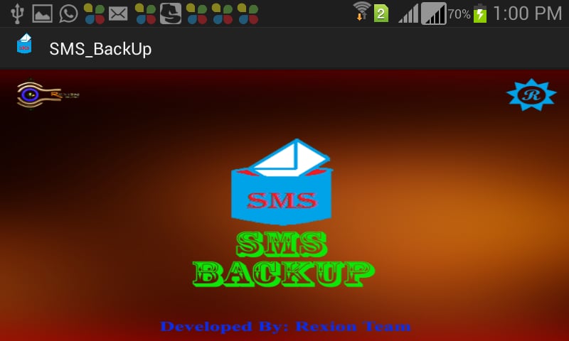 SMS back up and Restore.截图4