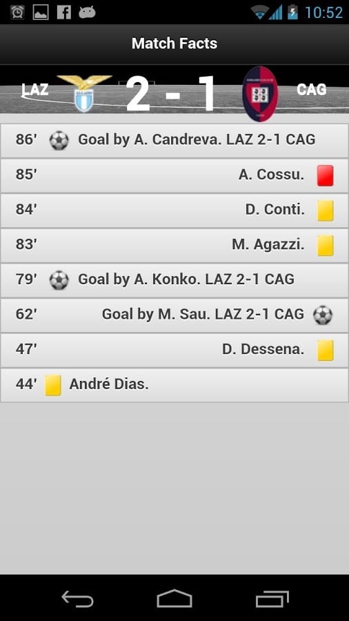 Football Live Scores (IS...截图1