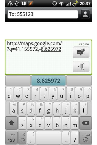 Text My Location截图3