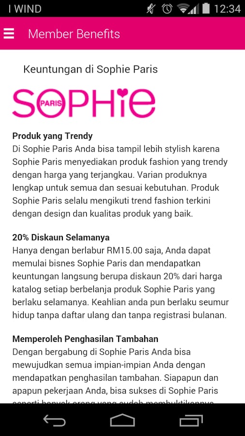 Sophie Paris Malaysia截图3