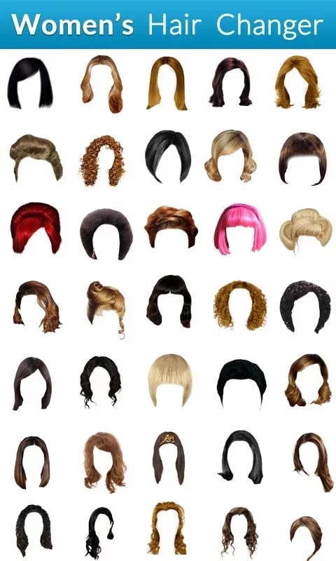 Women's Hair Changer截图1