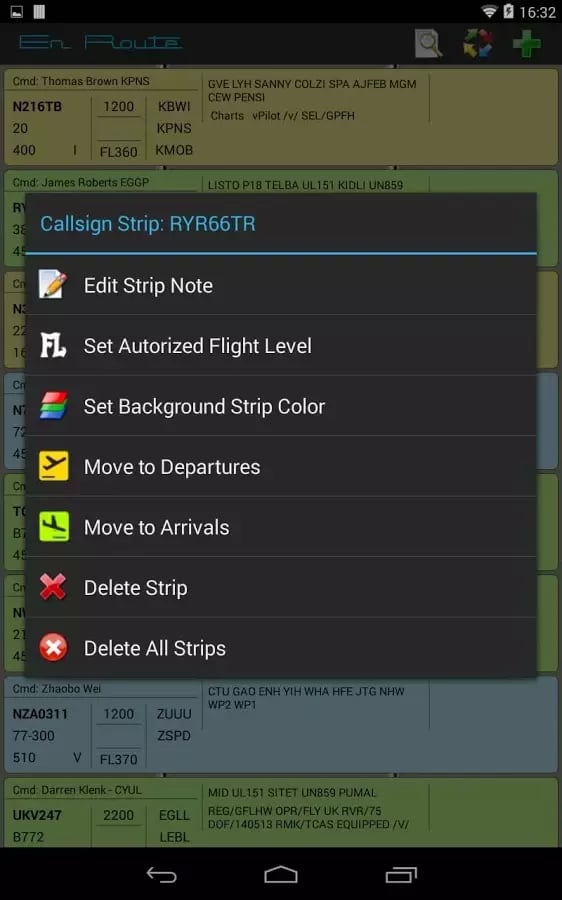 FlightStrip Trial截图7