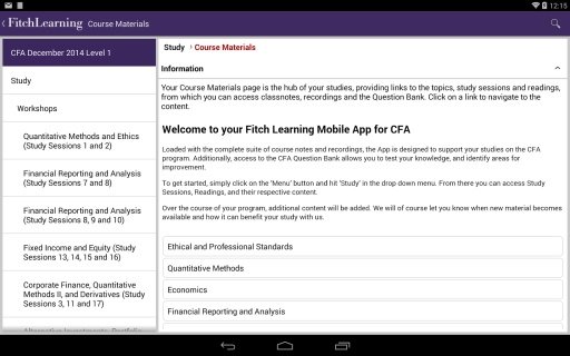 Exam Prep App - CFA截图1