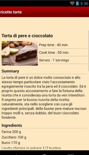 cakes recipes Recipes for cake截图1