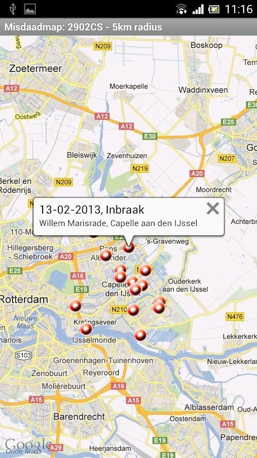 MisdaadMap.nl App截图5