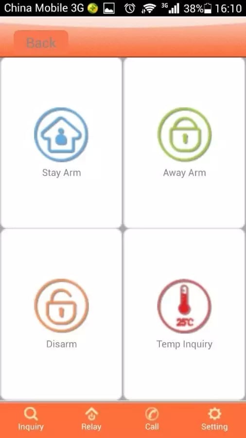 G200 home alarm system截图1