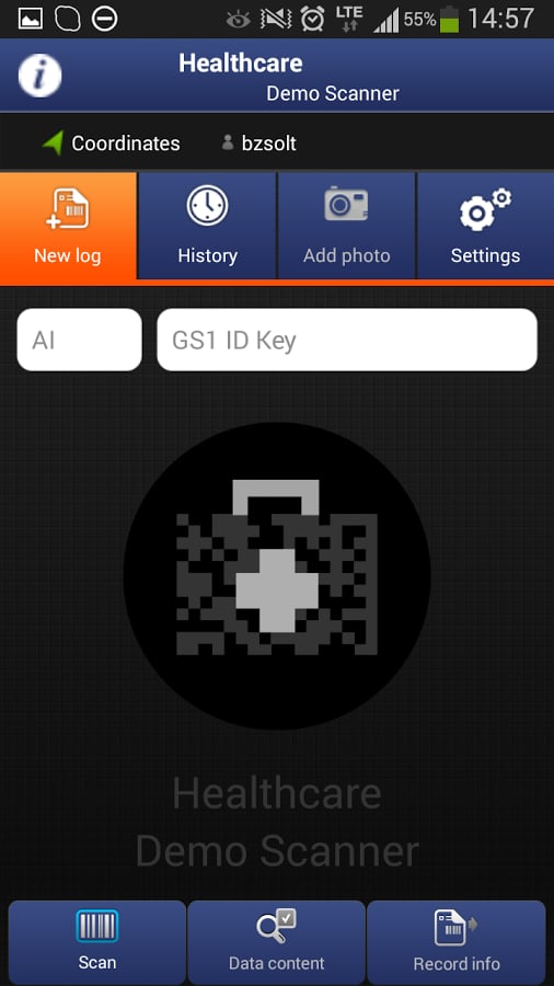 Healthcare Demo Scanner截图1