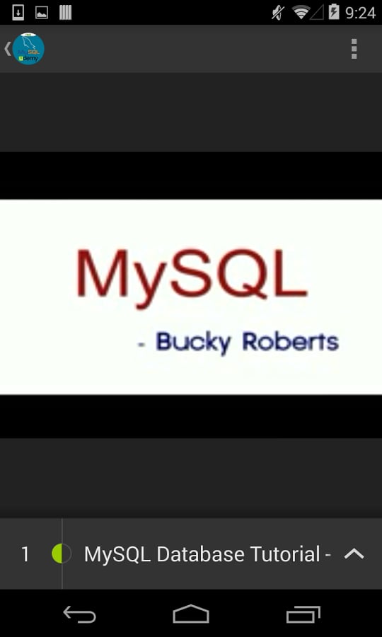 Learn MySQL Database Tut...截图8