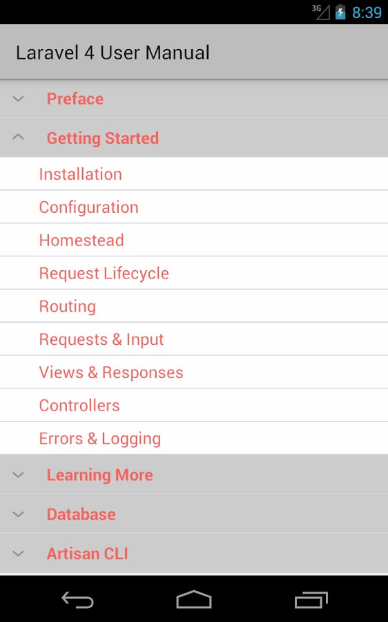 Laravel 4 user manual截图2